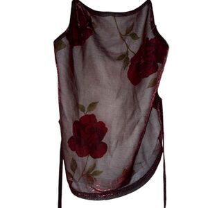 90s Nylon clubbing top